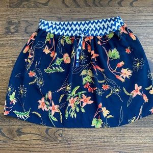 Floral Scotch Rebelle Girls Skirt